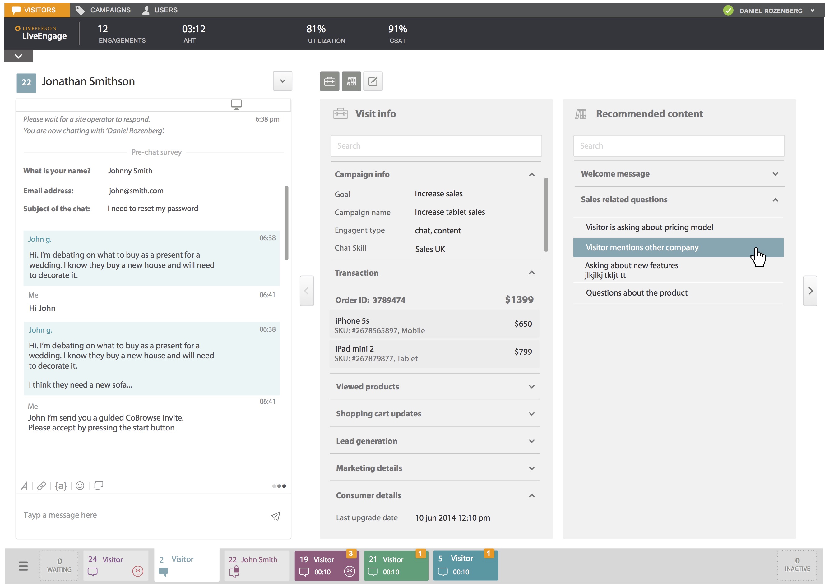 LivePerson LiveChat   Messaging Integration | Drupal.org